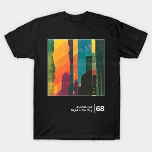 Night in the City - Original Minimalist Graphic Fan Artwork T-Shirt